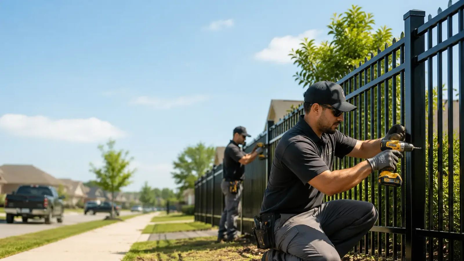 Metal Fence Installation in Sharon, MA